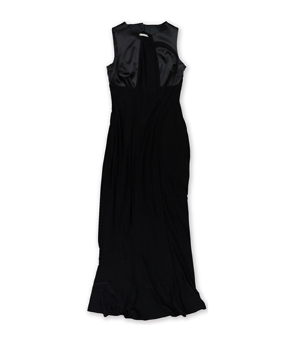Ralph Lauren Womens Open Back Jersey Dress black 2