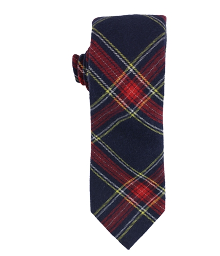 bar III Mens Adams Plaid Self-tied Necktie navy One Size