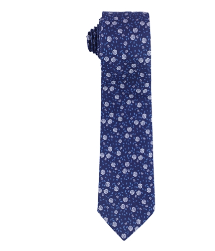 bar III Mens Bowen Self-tied Necktie navy One Size