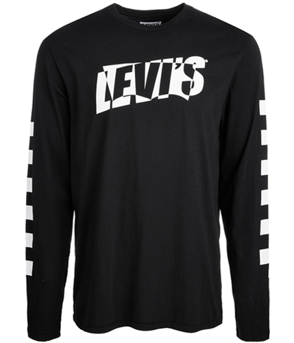 Levi's Mens Logo Graphic T-Shirt caviar L