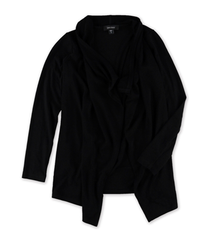 Karen Kane Womens Open Front Cardigan Sweater black S