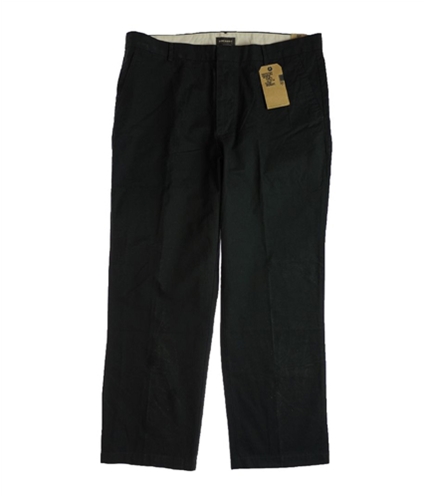 Dockers Mens Straight Fit Flat Front Casual Chino Pants black 38x30