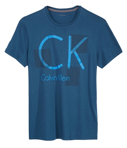 Calvin Klein Mens Casual Graphic T-Shirt insigniablue L