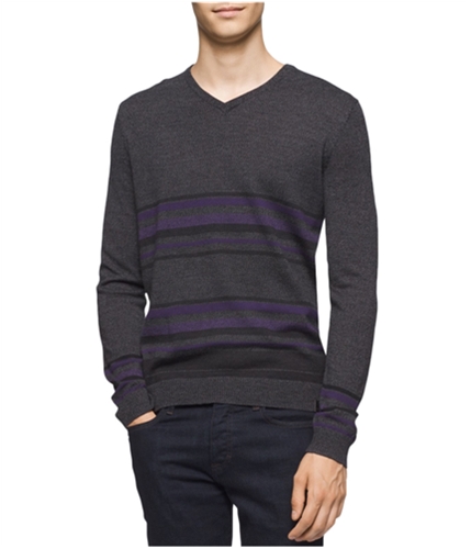 Calvin Klein Mens Knit Pullover Sweater blackjackcombo S