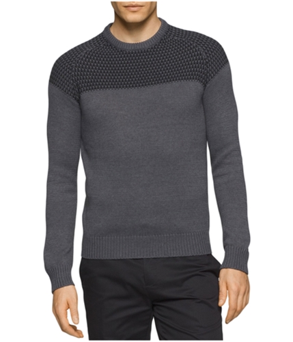 Calvin Klein Mens Colorblocked Pullover Sweater dusthtrcombo M