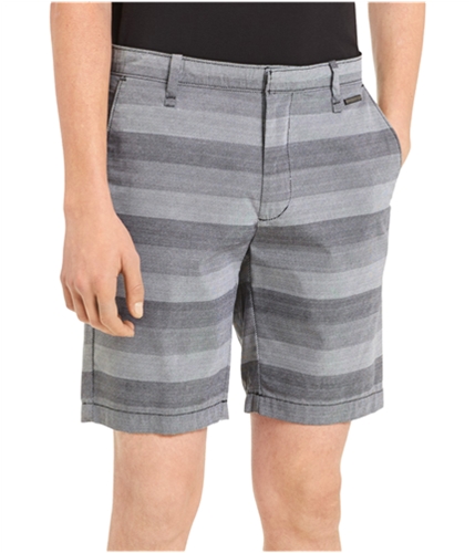 Calvin Klein Mens Flat Front Casual Chino Shorts highrise 36