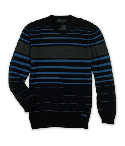 O'Neill Mens Centennial Stripe Knit Sweater blk XL