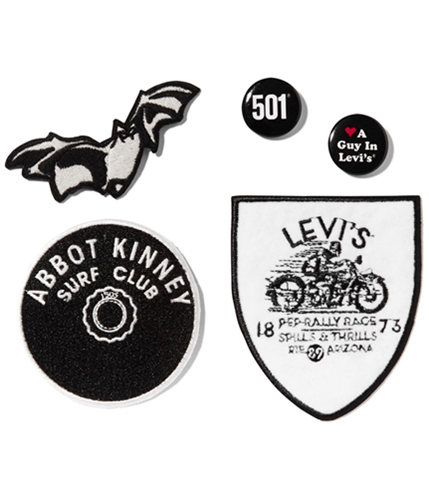Levi's Unisex DIY Patch & Pin Decorative Sewing Patch 995 No Size