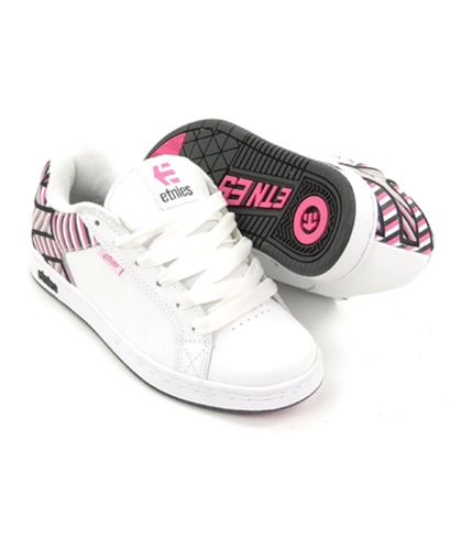 Etnies Womens Calli-tag W's Skate Sneakers whitepinkrose 5