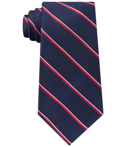 Tommy Hilfiger Mens Two Tone Stripe Self-tied Necktie navy One Size