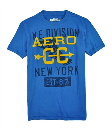 Aeropostale Mens Gaphic Graphic T-Shirt activeblue XS