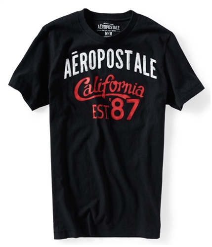 Aeropostale Mens California Est. 87 Graphic T-Shirt 1 XS
