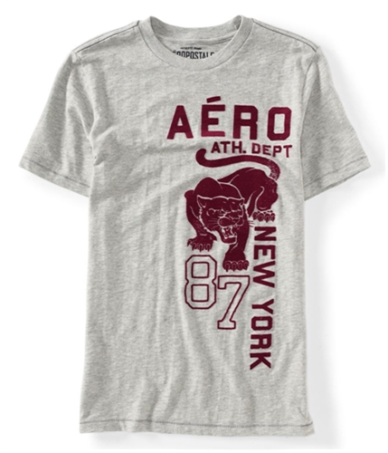 Aeropostale Mens Felt Aero Tiger Athletics Graphic T-Shirt 052 XS