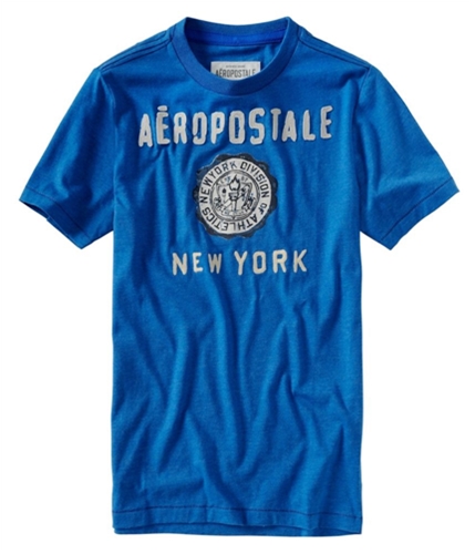 Aeropostale Mens Embellished Graphic T-Shirt activeblue XS