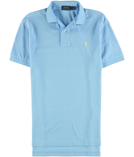 Ralph Lauren Mens Short Sleeve Rugby Polo Shirt blue S