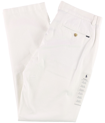 Ralph Lauren Mens Classic Suffield Casual Chino Pants white 32x34