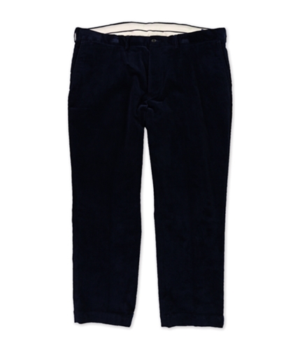 Ralph Lauren Mens Textured Casual Corduroy Pants worthnavy 32x30