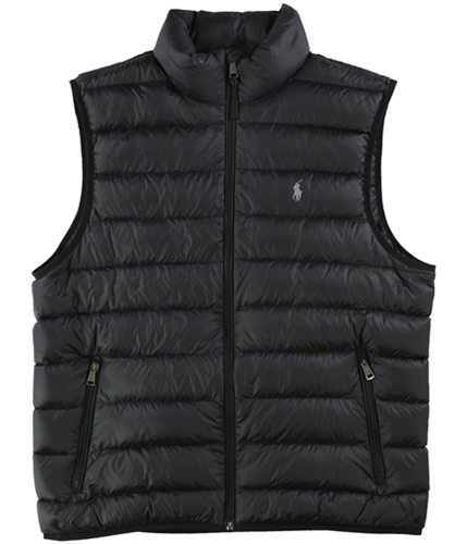 Ralph Lauren Mens Quilted Outerwear Vest poloblack L