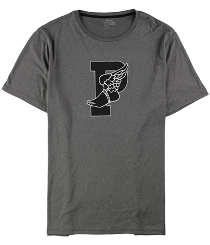 Ralph Lauren Mens Active Fit Graphic T-Shirt grey L