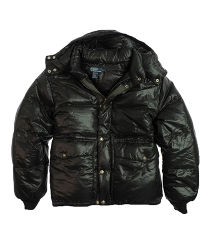Ralph Lauren Mens Polo Feather Down Puffer Jacket black XL