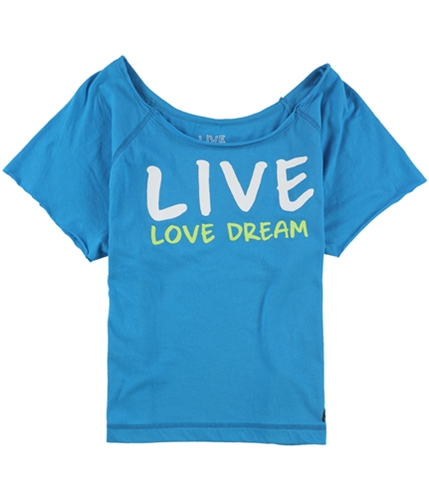 Aeropostale Womens Live Love Dream Pajama Sleep T-shirt 555 M