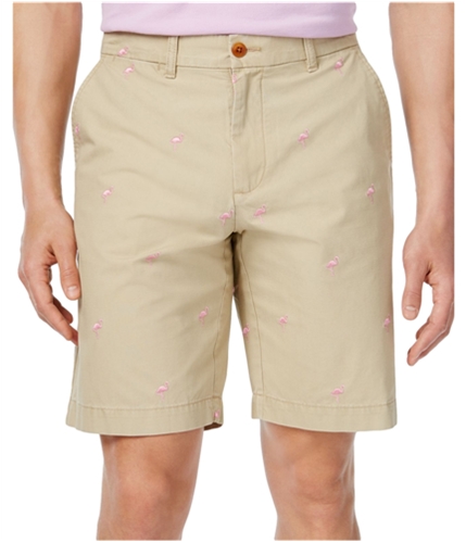 Tommy Hilfiger Mens Flamingo Casual Walking Shorts khaki 52
