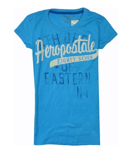 Aeropostale Womens Eastern Sleeve Graphic T-Shirt frictotealaqua XS