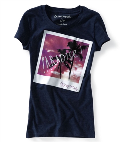 Aeropostale Womens Surf Graphic T-Shirt 404 XS