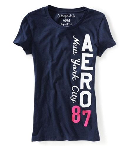 Aeropostale Womens New York City Aero 87 Graphic T-Shirt 404 M
