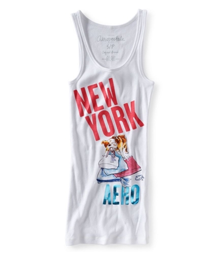 Aeropostale Womens New York Bulldog Cami Tank Top 102 XS