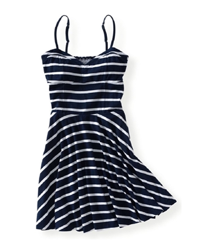 Aeropostale Womens Stripe Knit Sundress 404 XS
