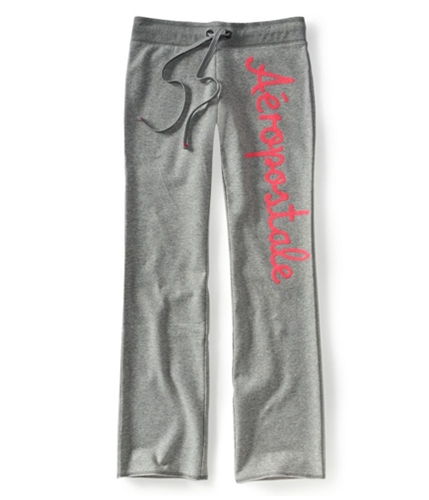 Aeropostale Womens Fit & Flare Neon Casual Sweatpants lththr L/32