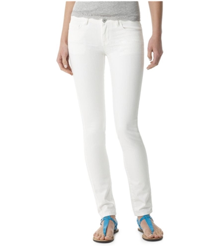 Aeropostale Womens Ashley Ultra Solid Skinny Fit Jeans 100 1/2x32
