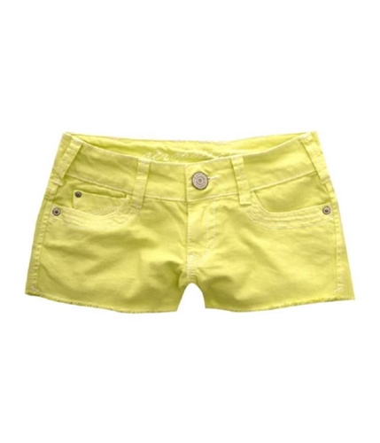 Aeropostale Womens 5 Pocket Cut Off Casual Mini Shorts keylimegreen 5/6