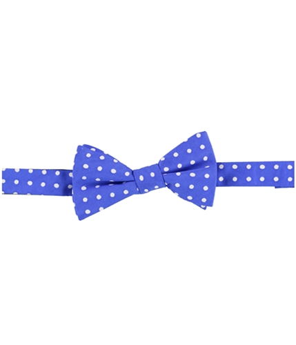Tommy Hilfiger Mens Polka Dot Self-tied Bow Tie blue One Size