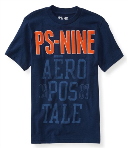 Aeropostale Boys Nine 1987 Basic T-Shirt 971 4