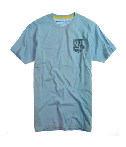 Nautica Mens Crewneck Graphic T-Shirt skyline3 S