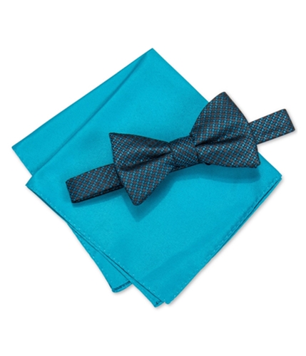 Alfani Mens Walsh Neat Neck Tie Set aquaneat Short