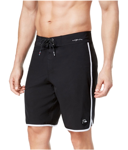 Quiksilver Mens Highline Scallop Casual Walking Shorts black 31