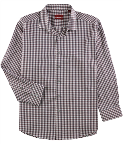 Alfani Mens Checkered Button Up Dress Shirt fevredovszck 17