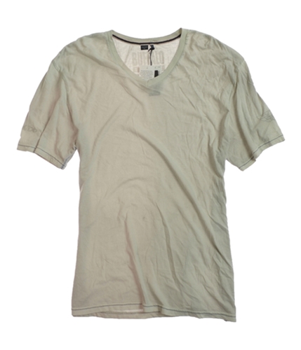 Buffalo David Bitton Mens N-axitus V-neck Ss Graphic T-Shirt ashgrey 2XL