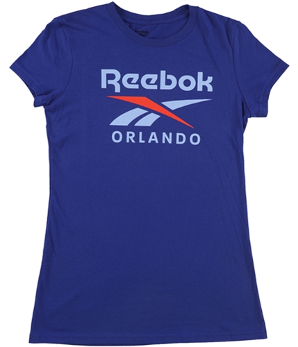 Reebok Womens Orlando Graphic T-Shirt blue XS
