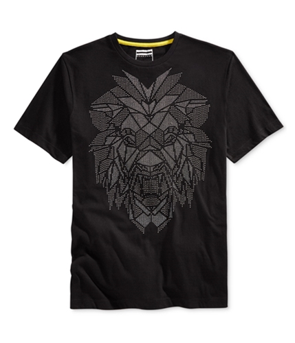 Sean John Mens Lion Graphic T-Shirt black 3XL
