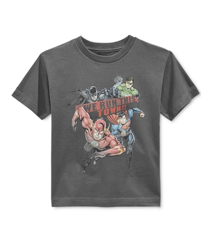 Warner Brothers Boys We Run This Town Graphic T-Shirt heathergray 4