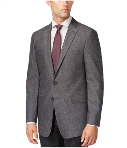 Calvin Klein Mens Two-button Sport Coat gray 42