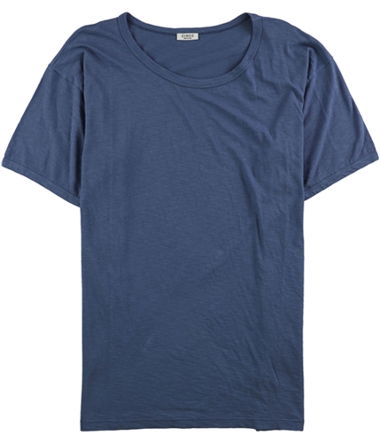 Eidos Napoli Mens Crew Neck Basic T-Shirt blue XS