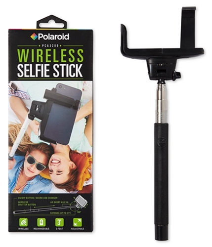 Polaroid Unisex 3-tone Selfie Stick black One Size
