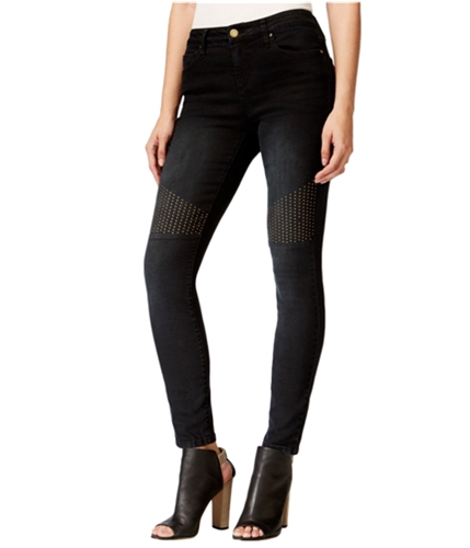 Rachel Roy Womens Icon Skinny Fit Jeans black 24x28