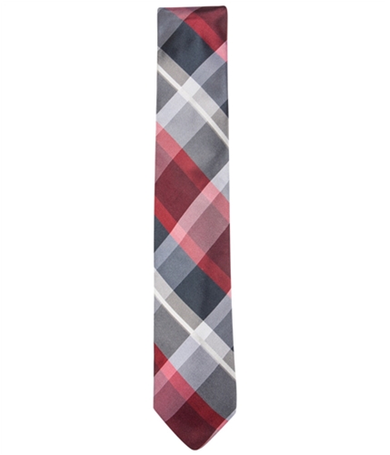 Ryan Seacrest Mens Plaid Self-tied Necktie malibuplaidstretch Classic