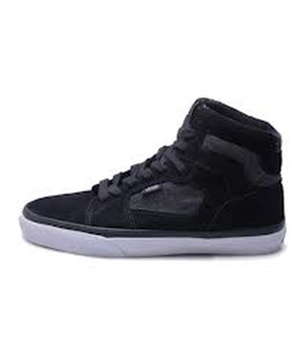 Vans Mens Judge Hi-leather/jersey Skate Sneakers black 6.5